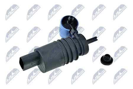 Pompă apă spălător parbriz VW, Audi, Škoda, Seat, cod 1T0955651A [1]