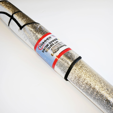 Protecție Parbriz Anti-Îngheț Trimmer Snow-Shade 180 x 85 cm, Folie Aluminizată, Iarnă și Vară