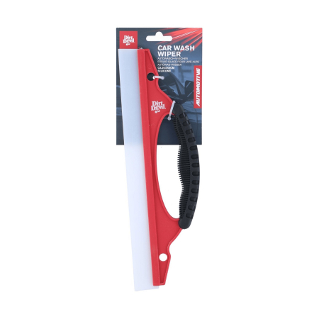 Curatare si Detailing Exterior - Racletă din Silicon Dirt Devil pentru Geamuri Auto și Oglinzi, cu Mâner Ergonomic