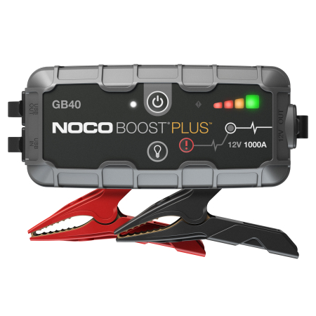 Robot Pornire Auto NOCO Boost Plus GB40, Jump Starter cu Litiu 1000A, 12V, Benzină până la 6 L, Diesel până la 3 L