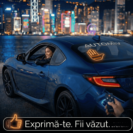 Accesorii LED - Semn LED Auto Design Mana