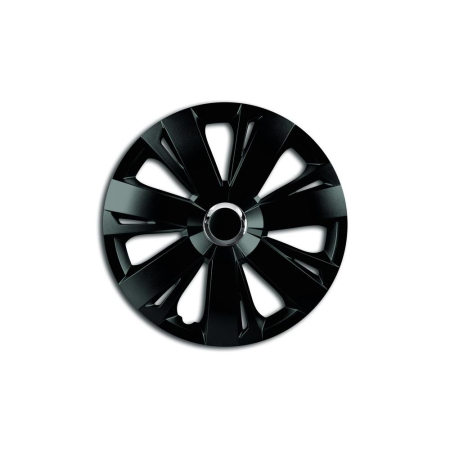 Capace Roti - SET CAPACE ROTI 15` NEGRE CU INEL CROMAT ENERGY