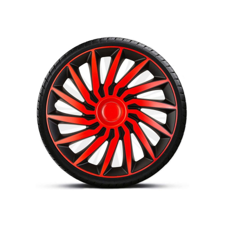 Capace Roti - SET CAPACE ROTI 15` ROSU-NEGRU CU INEL ROSU KENDO