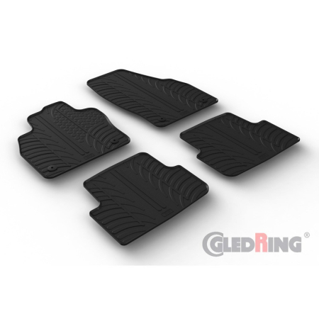 Accesorii Auto - Set covorașe auto cauciuc Gledring Volkswagen Taigo (2021-)