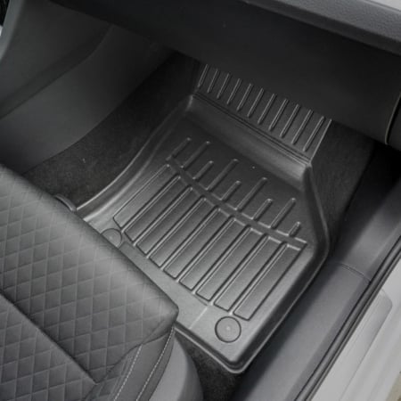 Set covorase cauciuc Audi A3 (8Y) (2020-) - covorase auto dedicate, negre, antiderapante [3]