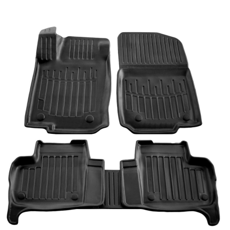 Accesorii Auto - Set covorase cauciuc Mercedes-Benz GLE W166 (2015-2018) - covorase auto dedicate, negre, antiderapante