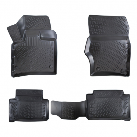 Covorase Auto Dedicate - SET COVORASE AUTO CAUCIUC UMBRELLA PENTRU AUDI Q7 I (4L) 2005-2015