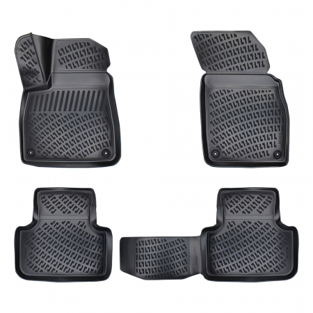 Covorase Auto/ Presuri Auto - SET COVORASE AUTO CAUCIUC UMBRELLA PENTRU AUDI Q7 II (4M) 2015-