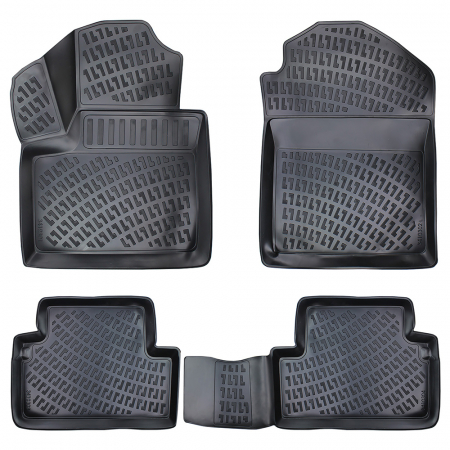 Covorase Auto Dedicate - SET COVORASE AUTO CAUCIUC UMBRELLA PENTRU FORD CONNECT I 2002-2013