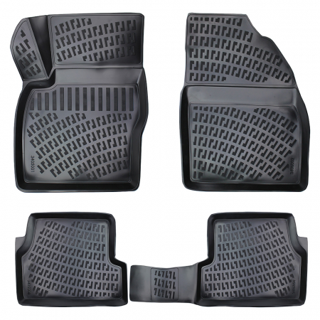 Covorase Auto Dedicate - SET COVORASE AUTO CAUCIUC UMBRELLA PENTRU FORD FOCUS I 1998-2005
