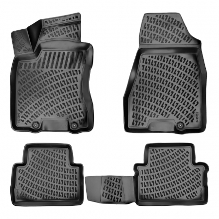 Accesorii Interior Auto - SET COVORASE AUTO CAUCIUC UMBRELLA PENTRU NISSAN XTRAIL II (T31) 2007-2013