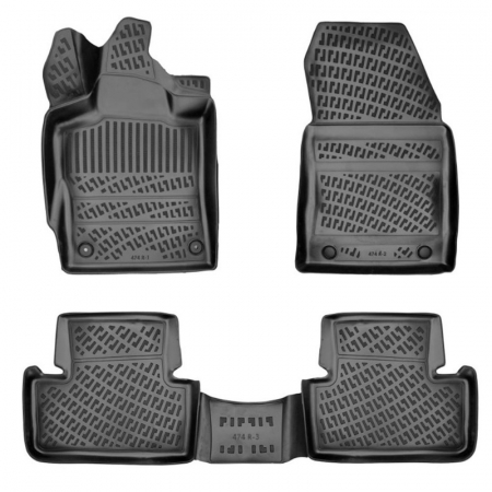 Accesorii Interior Auto - SET COVORASE AUTO CAUCIUC UMBRELLA PENTRU OPEL ASTRA L 2022-