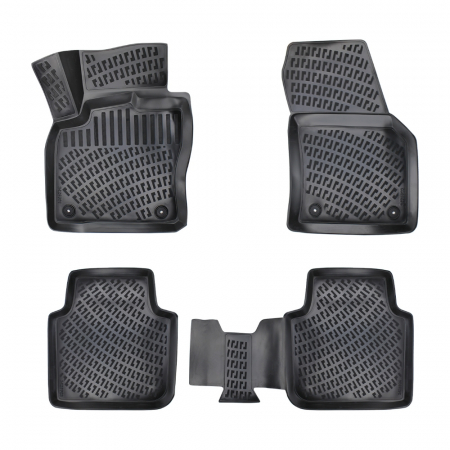 Covorase Auto Dedicate - SET COVORASE AUTO CAUCIUC UMBRELLA PENTRU SKODA KODIAQ I 2016-2023