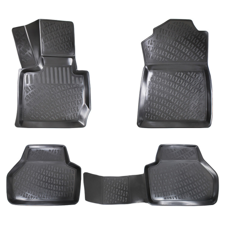 Set covorașe cauciuc + tăviță portbagaj BMW X3 F25 (2010-2017) [1]