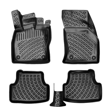 Set covorașe cauciuc + tăviță portbagaj VW Golf 7 Hatchback (2012-2020) [1]