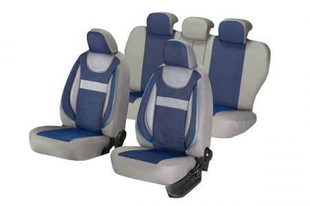 Huse Scaune Auto - SET HUSE SCAUN DYNAMIC ALBASTRU