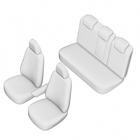 SET HUSE SCAUN UMBRELLA PENTRU SKODA OCTAVIA III (5 E) 2013-2019 (BANCHETA FRACTIONATA) CU TETIERE SPATE IN FORMA DE L [1]