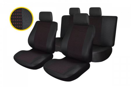 Huse Scaune Auto - SET HUSE SCAUN TRAFFIC - ROSU