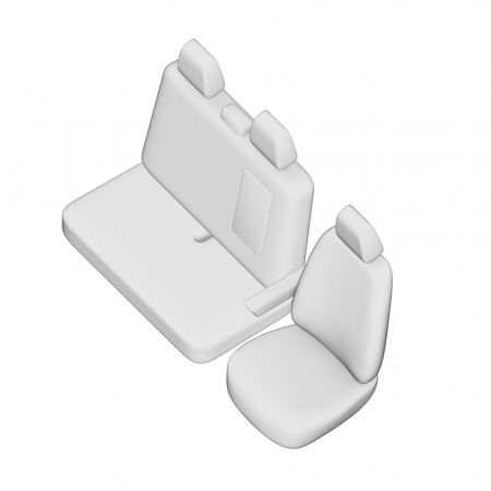 SET HUSE SCAUN UMBRELLA PENTRU FIAT DUCATO (2+1) 2006-2014 [5]