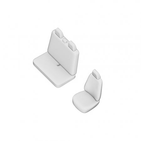 SET HUSE SCAUN UMBRELLA PENTRU FORD TRANSIT (2+1) 2006-2014 [4]