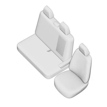 SET HUSE SCAUN UMBRELLA PENTRU MERCEDES SPRINTER (2+1) 2007-2018 [4]