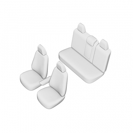 SET HUSE SCAUN UMBRELLA PENTRU RENAULT MEGANE 2016- (BANCHETA FRACTIONATA) [4]