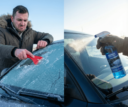 Soluție Degivrantă pentru Parbrize Glass De-Icer 0.75L - Spray Anti-Îngheț [3]