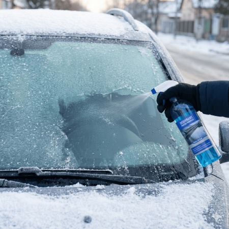 Soluție Degivrantă pentru Parbrize Glass De-Icer 0.75L - Spray Anti-Îngheț [2]