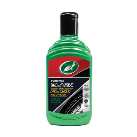 Produse Intretinere si Detailing - SOLUTIE PROTECTIE CHEDERE SI ANVELOPE NEGRU 300ML TURTLE WAX