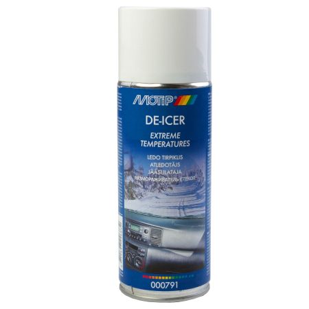 Solutii Dezghetare Parbriz - Spray Dezghețare Parbriz Motip De-Icer 300 ml - Acțiune Rapidă, Previne Reînghețarea
