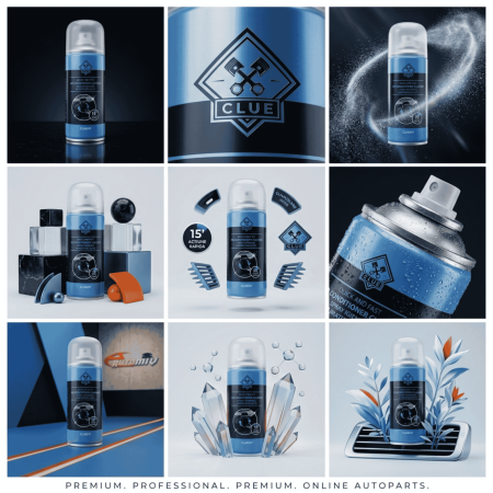 Spray Igienizare Aer Conditionat Auto CLUE, 150ml [1]