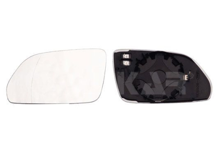Piese Auto - Sticla oglinda stanga cu incalzire Skoda Octavia 2