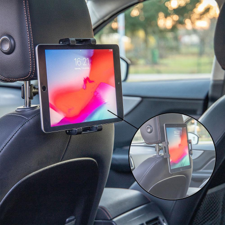 Suport auto pentru tableta cu prindere pe tijele tetierei, marca Heyner [9]