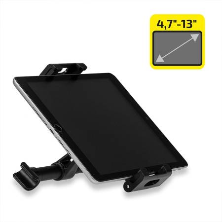 Suport auto pentru tableta cu prindere pe tijele tetierei, marca Heyner [5]
