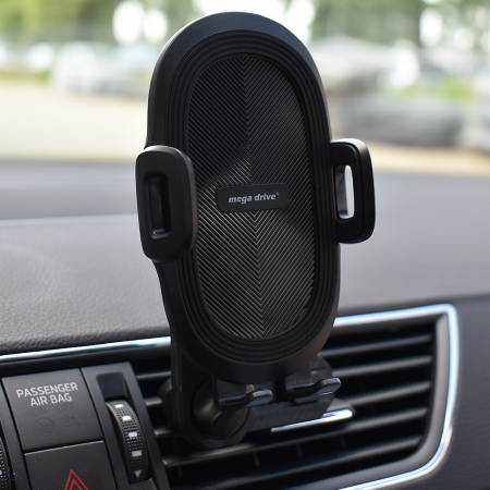 SUPORT TELEFON AUTO EXTENSIBIL 55-105MM CU PRINDERE IN GRILA DE VENTILATIE [1]