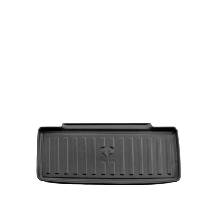 Tavite Portbagaj Dedicate - Tavita portbagaj cauciuc Mini Cooper III F56 cu podea joasa (2014-2023) - covor protectie portbagaj mulat, negru