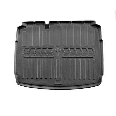 Accesorii Auto - Tavita portbagaj cauciuc Seat Leon II 1P hatchback (2005-2012) - covor protectie portbagaj mulat, negru
