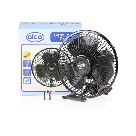 Ventilator auto 24V ALCA Truck pentru cabina de camion, cu grilaj metalic [1]