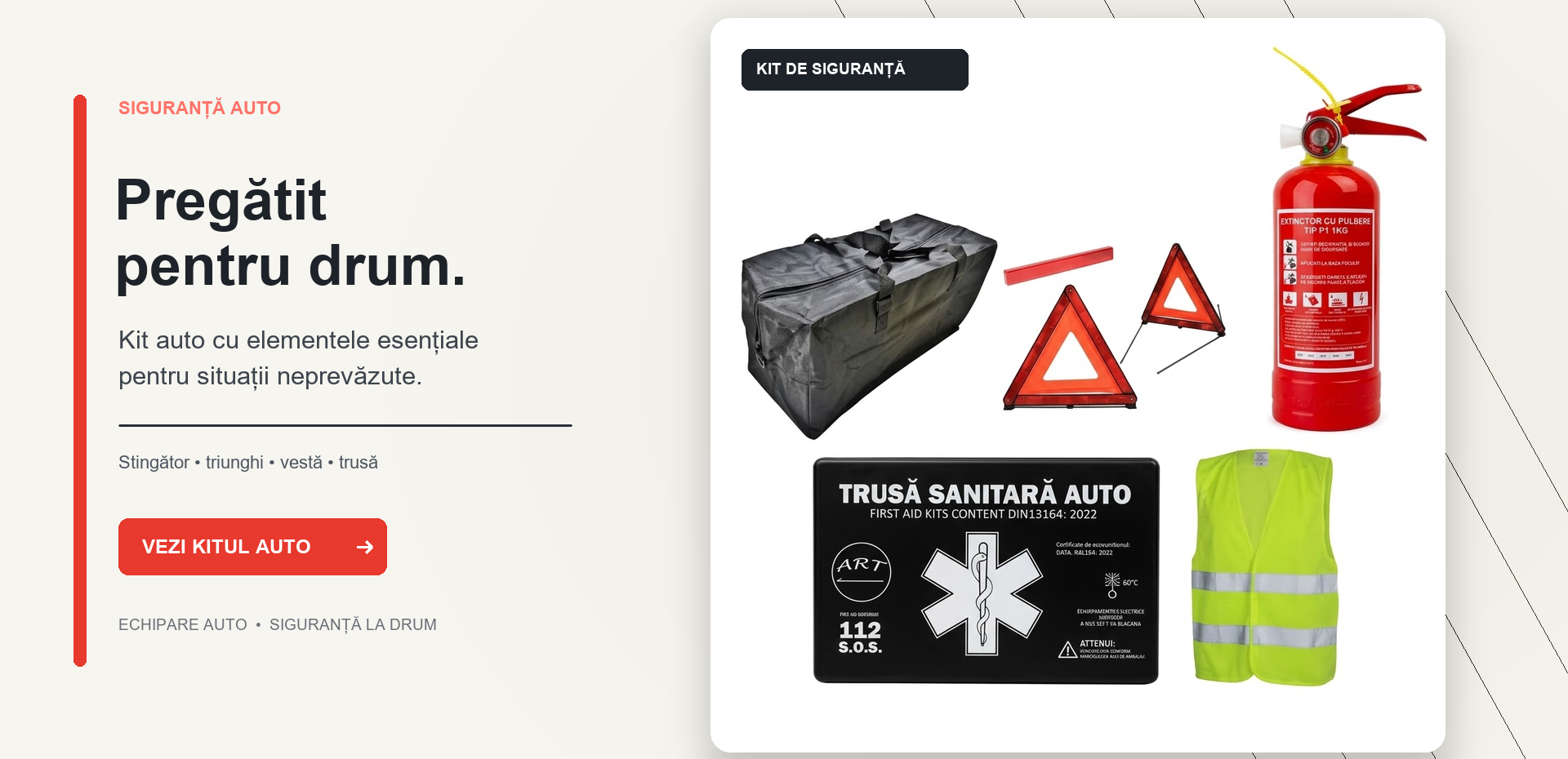 Kit Siguranta Auto