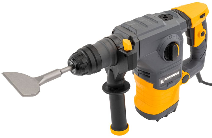 Daltă lată curbată SDS-plus Powermat , 17x165x75mm, unghi 15° [4]