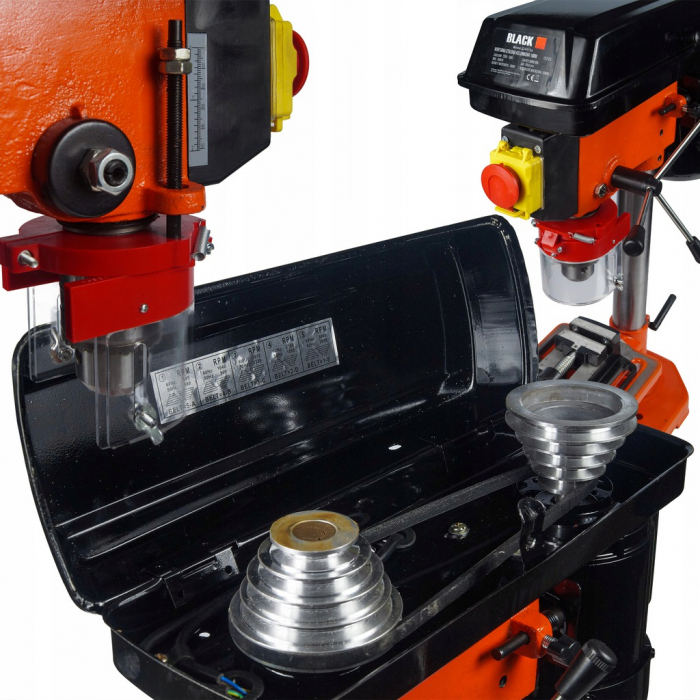 Bormasina de banc 1600W mandrina 16mm 5 trepte de viteza 12233 [10]