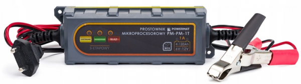 Redresor cu microprocesor auto,pentru baterie 6 / 12V PM-PM-1T [1]