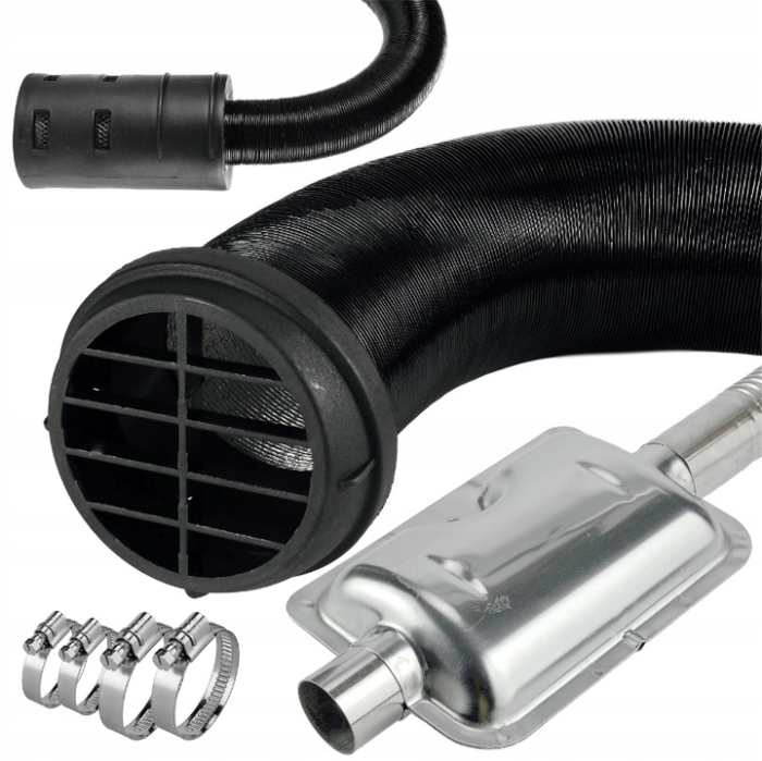 Aeroterma pe Motorina Black 12kW, Tip Webasto, cu Telecomanda [8]