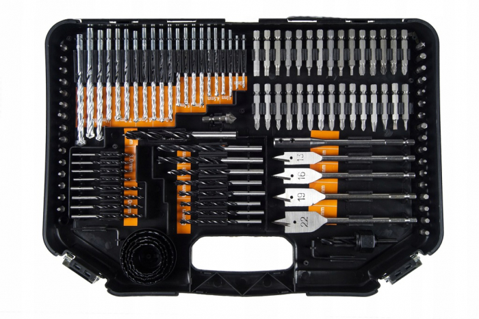 SET DE 216 burghie, biti pentru beton metal lemn [2]