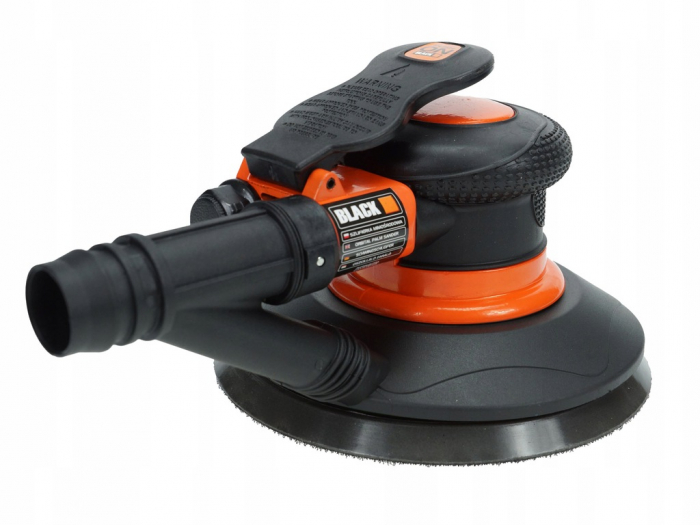 Slefuitor Orbital Pneumatic 150mm - Presiune 0.63MPa, Consum 84 l/min, Cu Aspirare si Cheie [3]