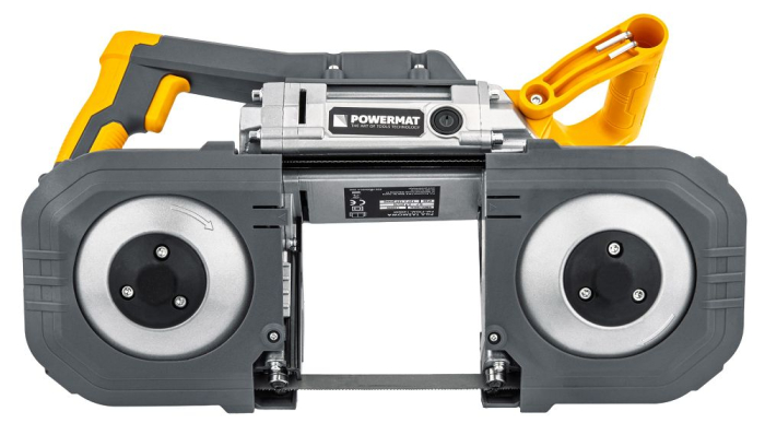 Fierastrau cu Banda Profesional 1200W Powermat | Taiere Metal Precisa Fara Scantei [5]