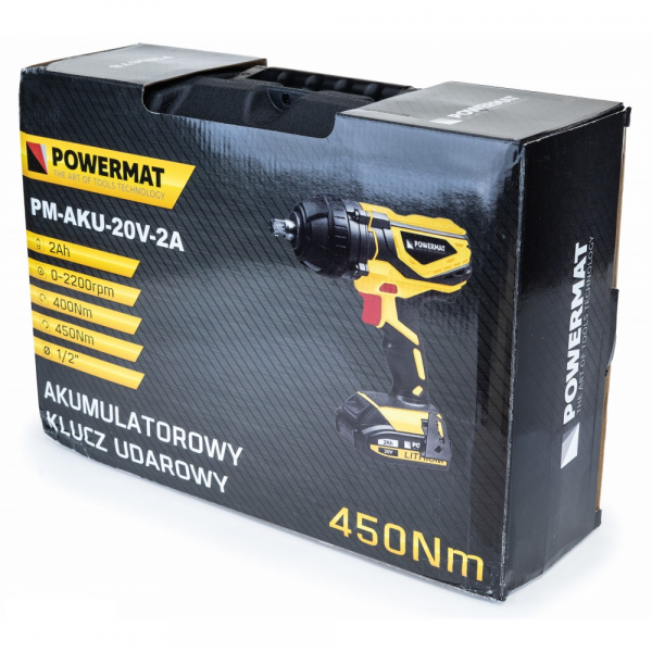 CSM0746 Cheie de impact cu baterie PM-AKU-20V-2AT 2Ah 20V [8]