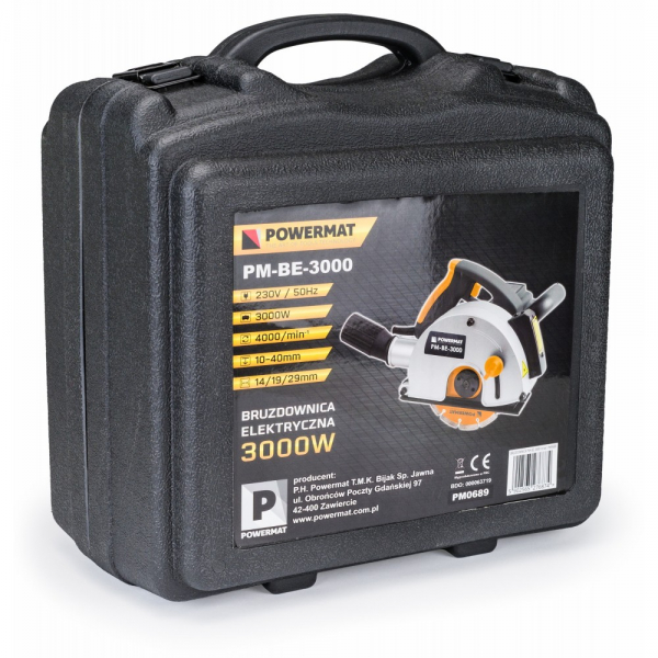Fierastrau circular pentru canaluri/ zidarie 3000W, PM-BE-3000 [11]