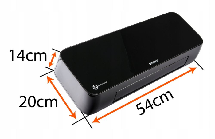 Aerotermă 2000W cu Perdea de Aer și Încălzire Ceramică – Sursă de Căldură Eficientă și Silențioasă [4]