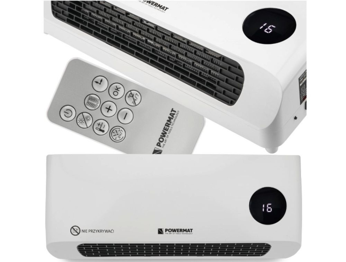 Aerotermă cu Ventilator și Încălzire Ceramică 2000W – Generator Aer Cald Tip Perdea de Aer [1]